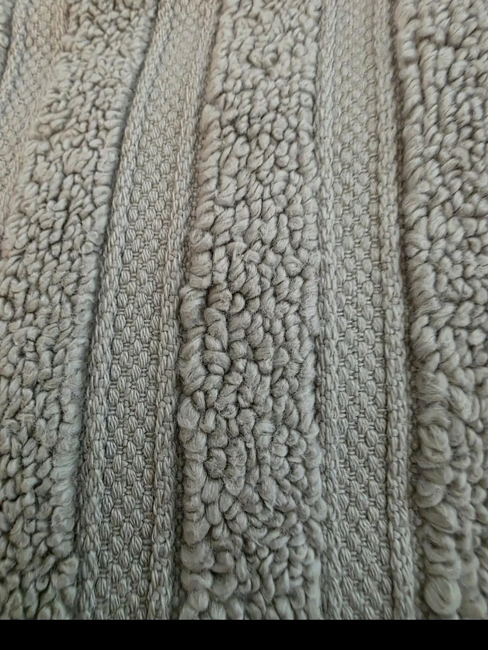 Micros Ultimate Micro Cotton Tub Mat - Light Gray